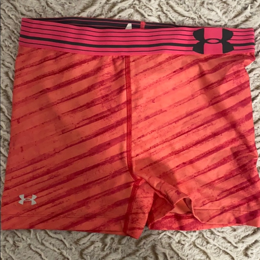 Under armour spandex shorts